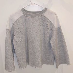 Distressed Sweatshirt